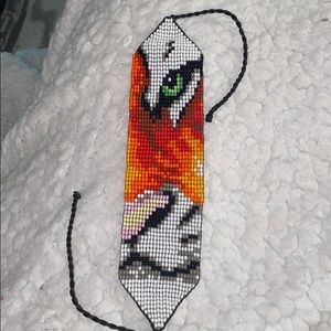 🐅Tiger Face Hand Columbia made Bead Bracelet